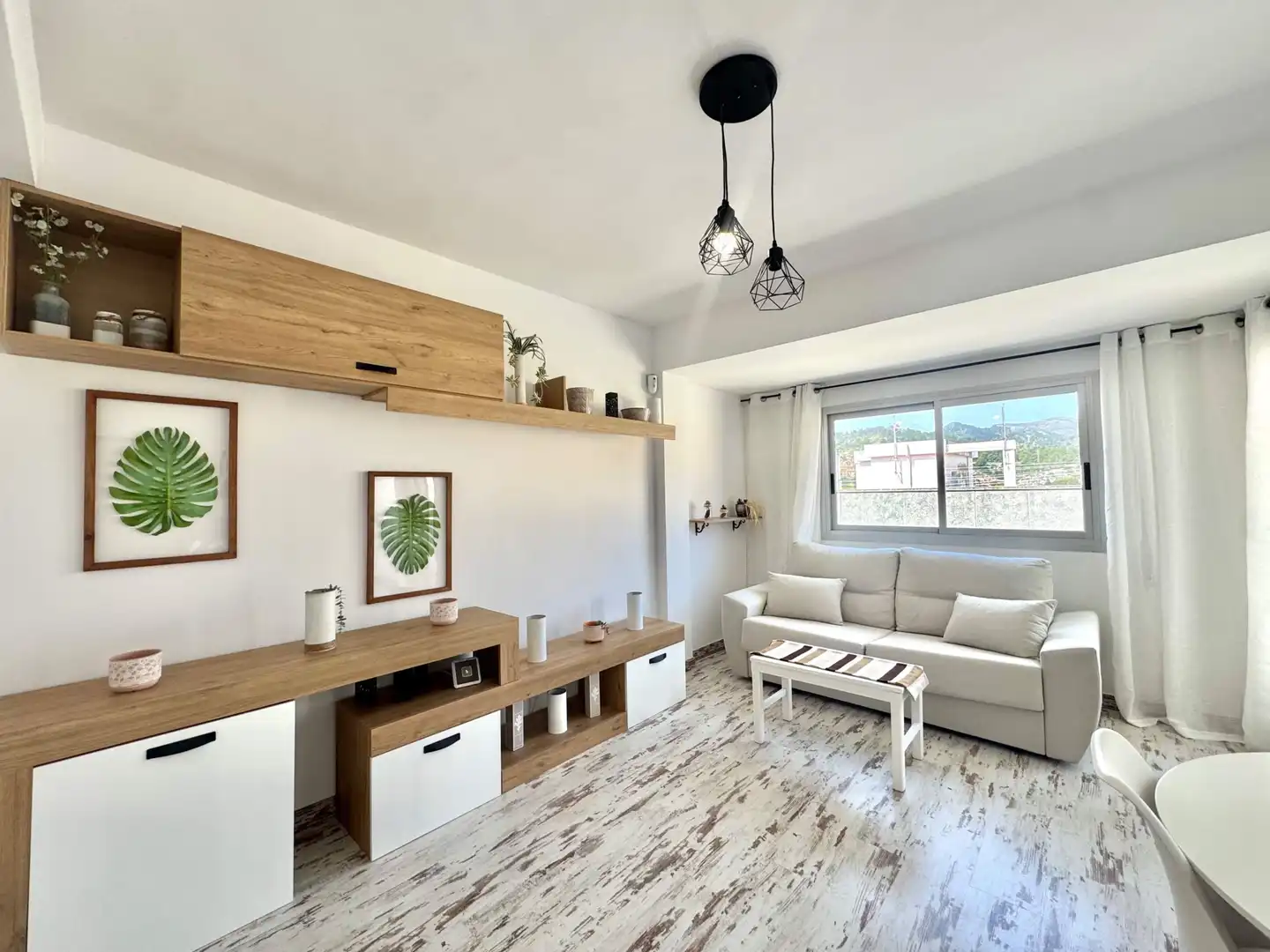 Wohnzimmer von Wohnung zum Verkauf in Gandia mit Klimaanlage, Abstellraum und Balkon