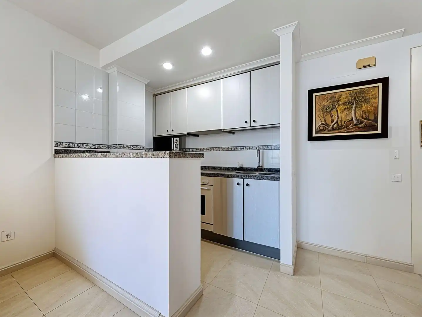 Kitchen of Apartments for sale in Calpe / Calp  with Heating, Balcony and Community pool