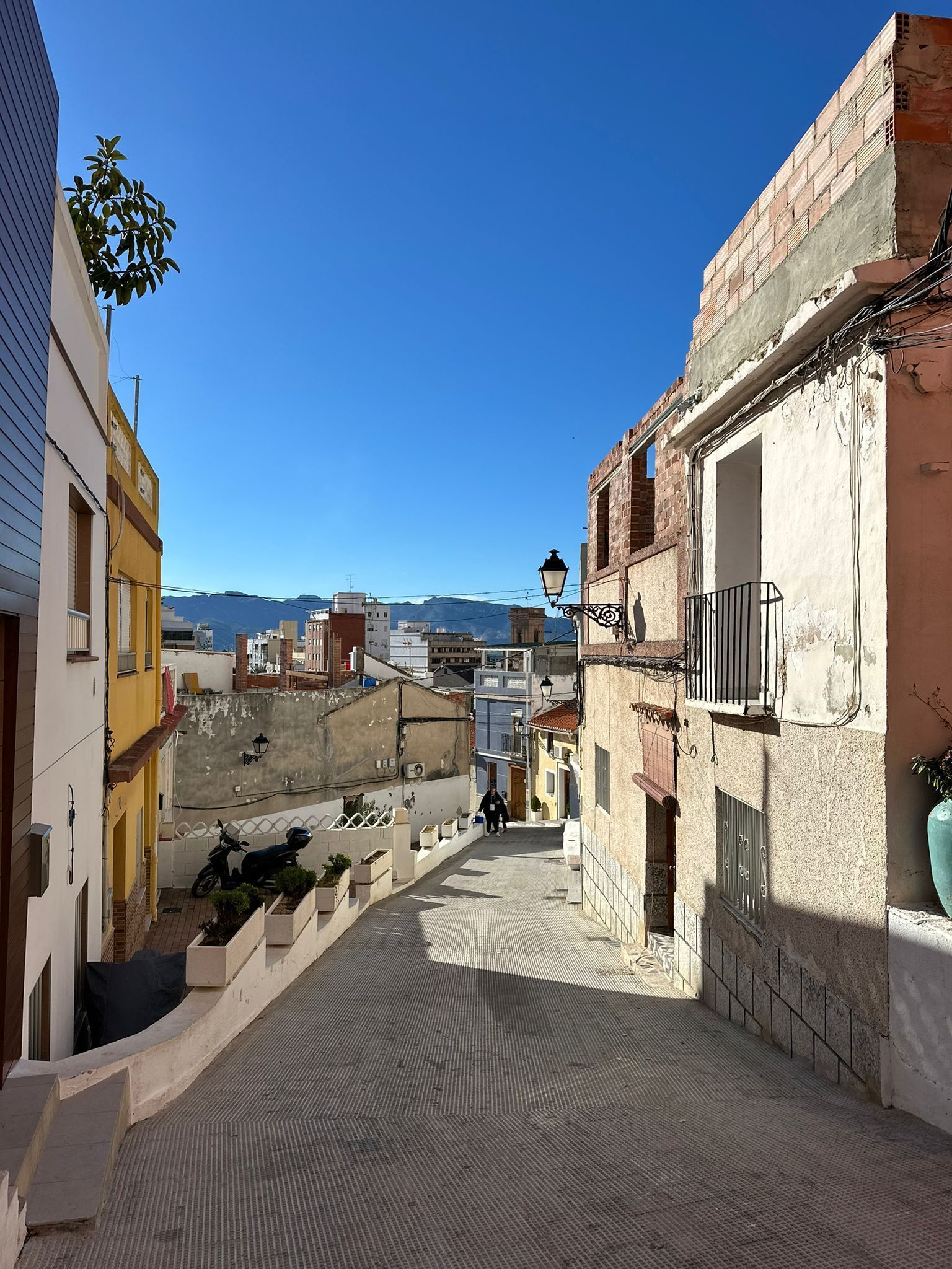 Vista exterior de Casa adosada en venda en Cullera amb Aire condicionat i Traster
