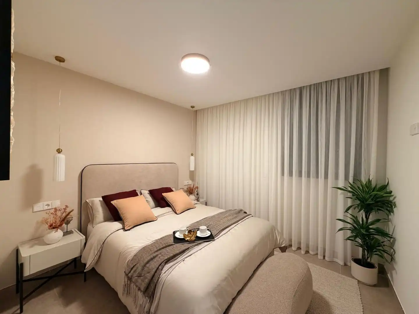 Bedroom of Flat for sale in Estepona  with Air Conditioner, Heating and Terrace