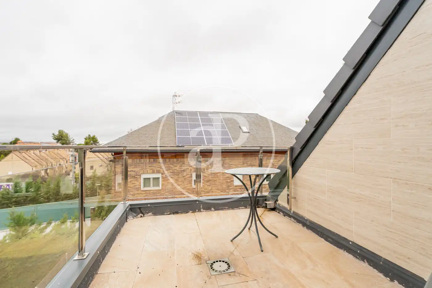 Terraza de Casa adosada en venta en Pozuelo de Alarcón con Aire acondicionado, Calefacción y Jardín privado