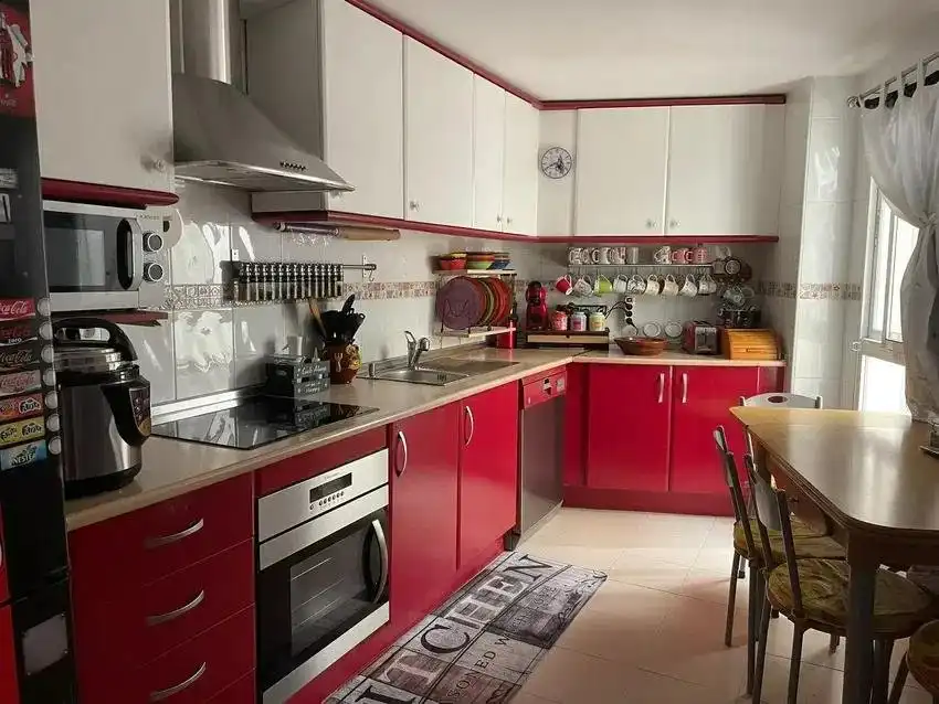 Kitchen of Flat for sale in Alicante / Alacant  with Air Conditioner, Heating and Parquet flooring
