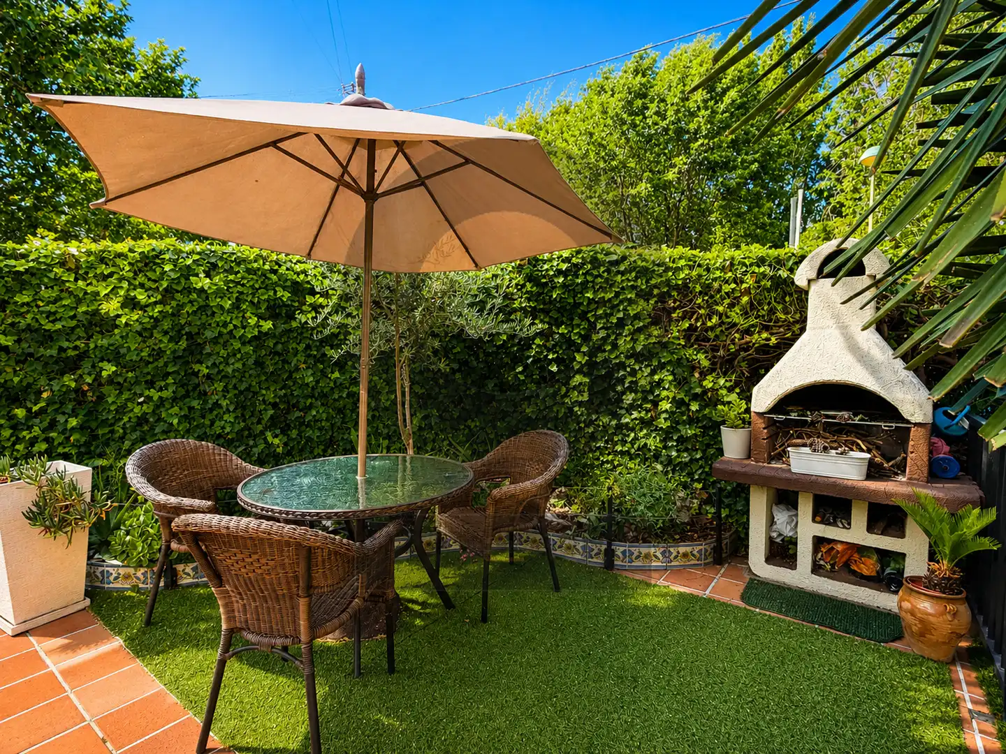 Terrace of Houses for sale in Pozuelo de Alarcón  with Air Conditioner, Heating and Private garden