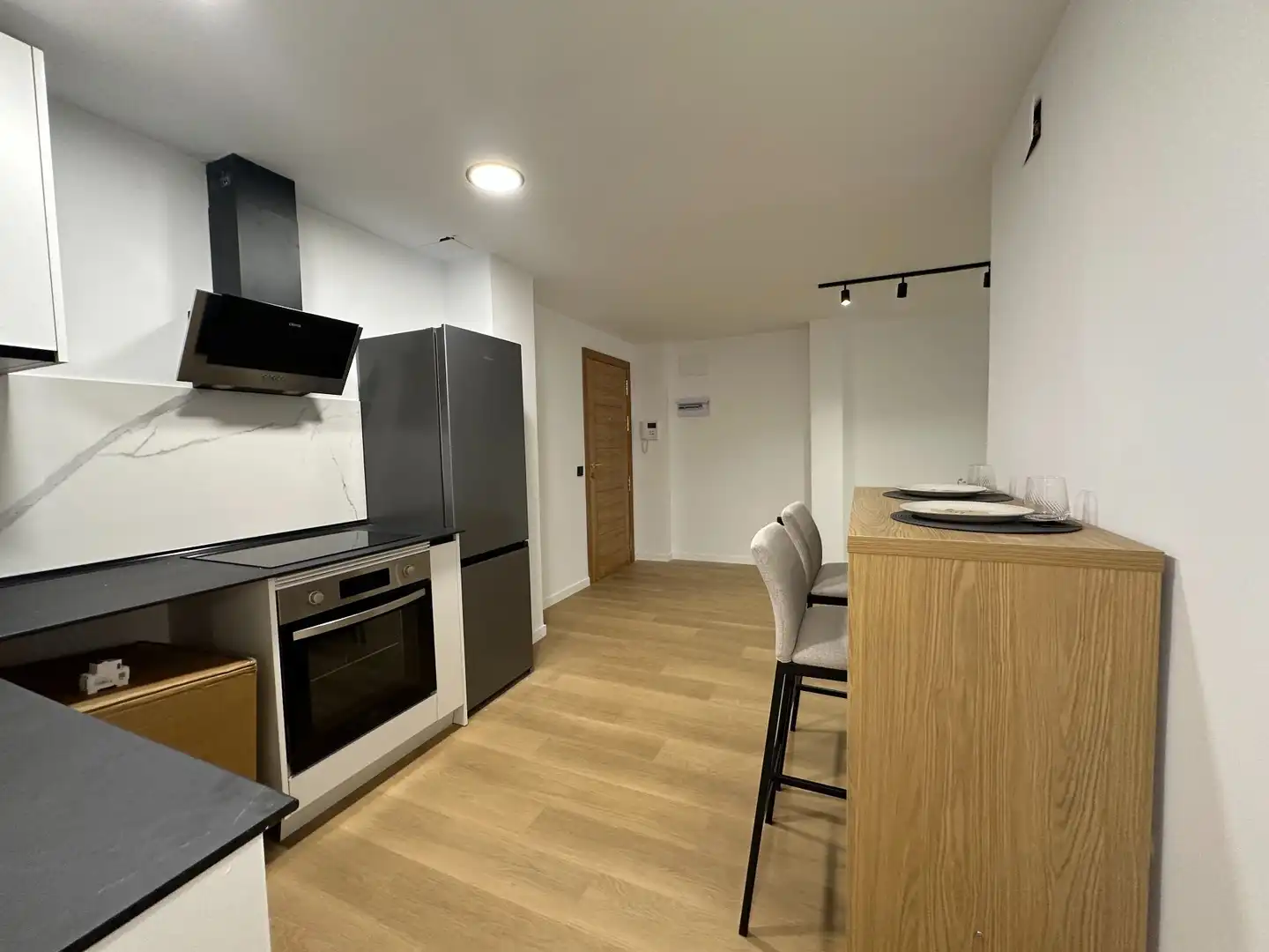 Kitchen of Flat for sale in Ontinyent  with Air Conditioner and Heating