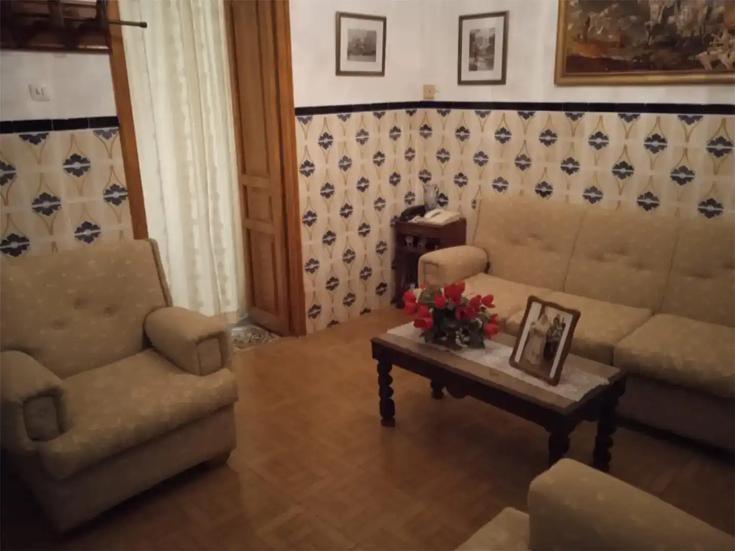 Living room of Flat for sale in Granja de Torrehermosa, Badajoz