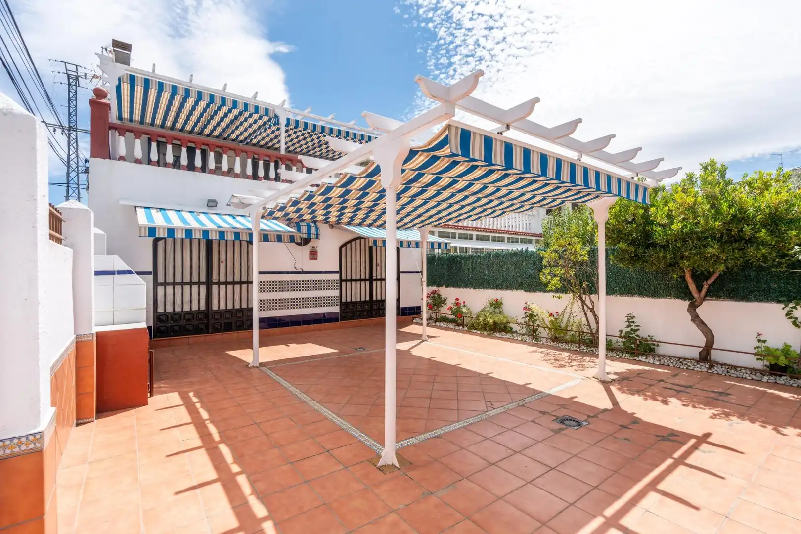 Terraza de Casa adosada en venta en El Tiemblo 