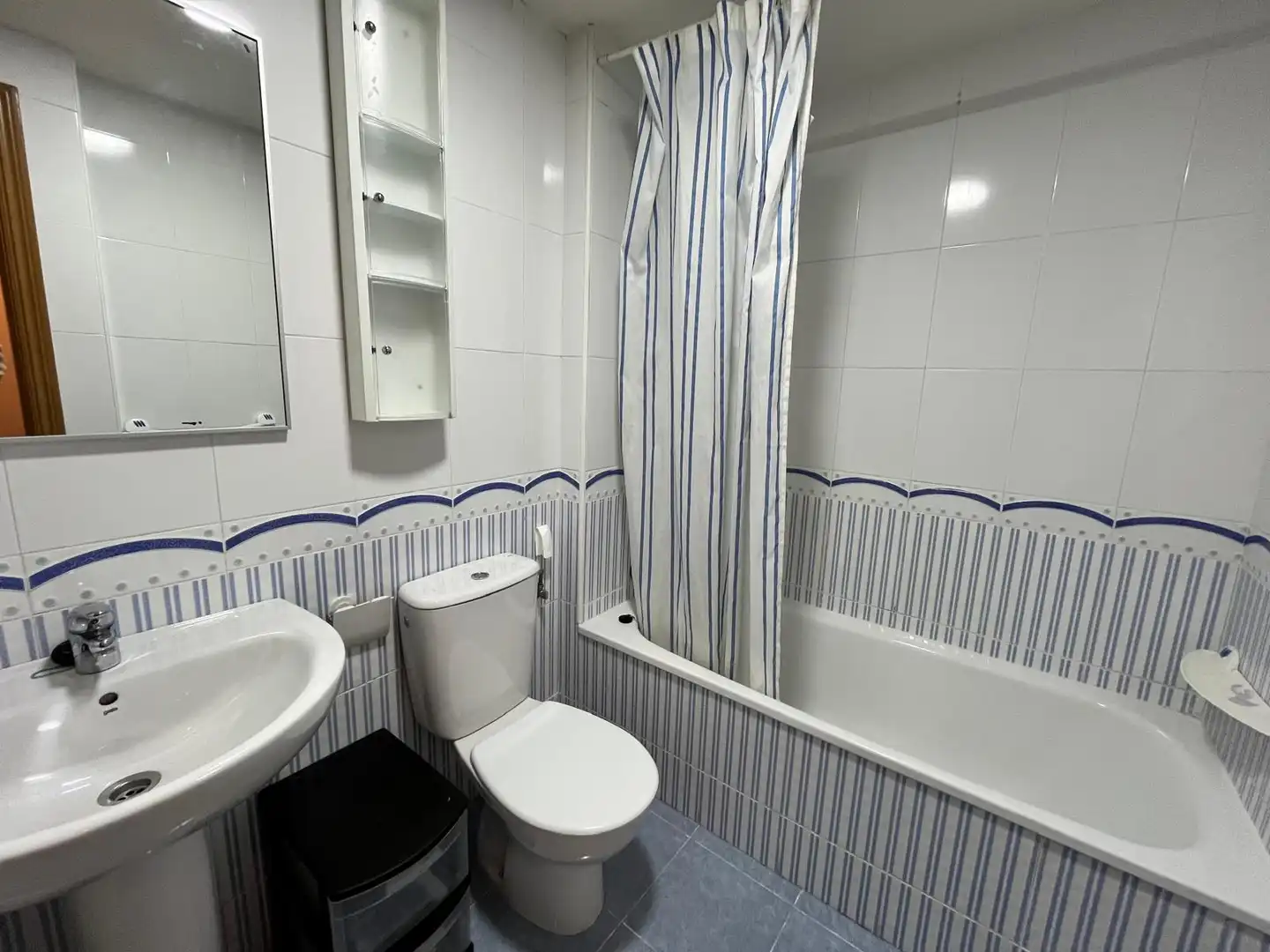 Bany de Apartament de lloguer en Burgos amb Calefacció, Parquet i Moblat