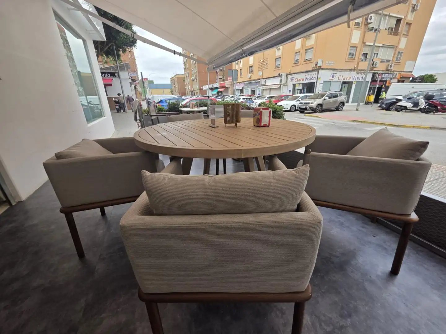 Terrace of Commercial properties for rent in Montequinto  with Air Conditioner and Furnished