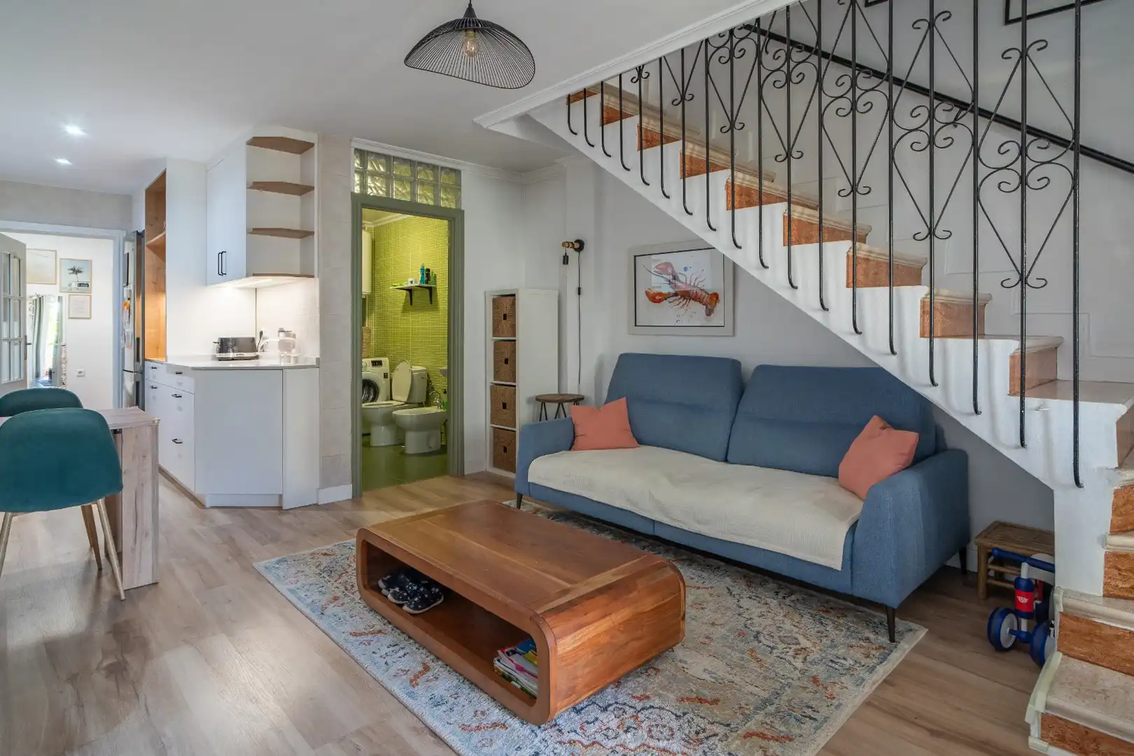 Sala de estar de Casa adosada en venta en San Pedro del Pinatar con Aire acondicionado, Calefacción y Terraza