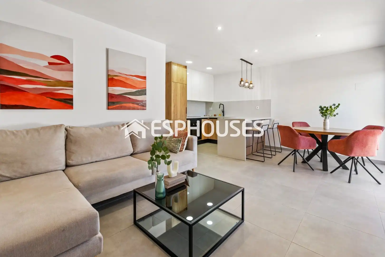 Wohnzimmer von Erdgeschoss zum Verkauf in San Javier mit Terrasse, Balkon und Gemeinschaftspool
