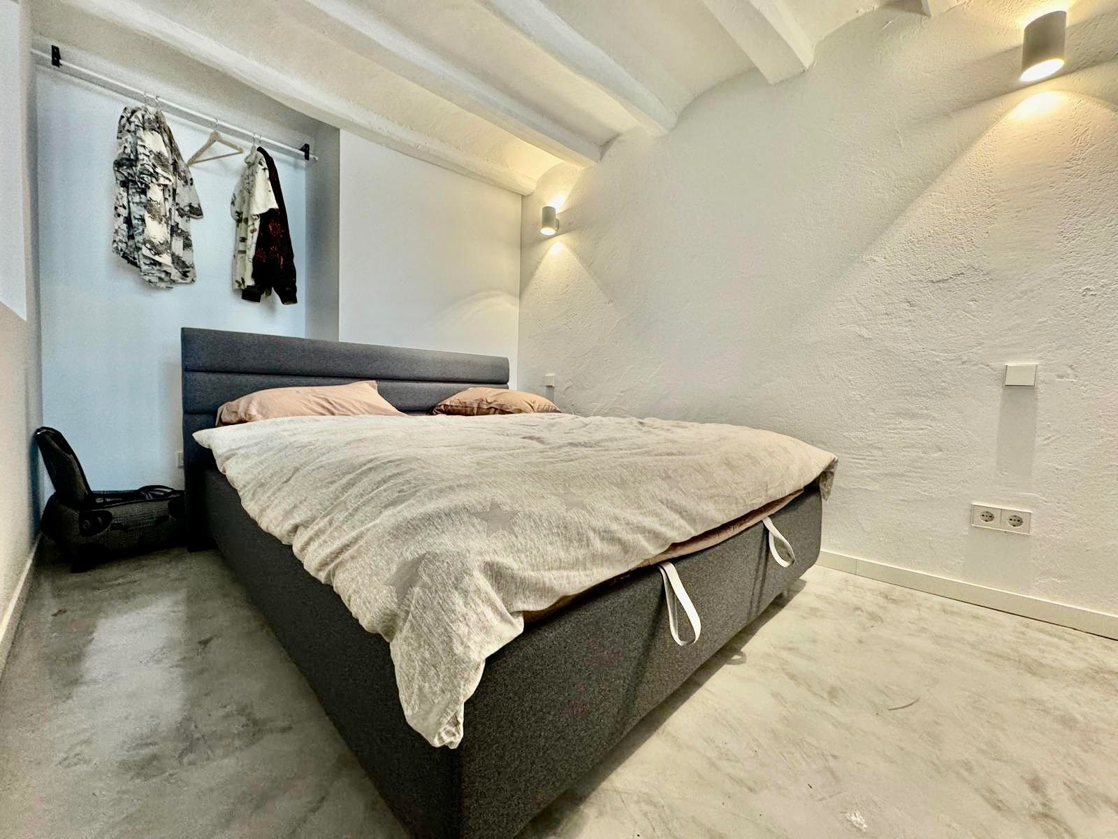 Bedroom of Loft to rent in  Barcelona Capital  with Air Conditioner, Heating and Parquet flooring