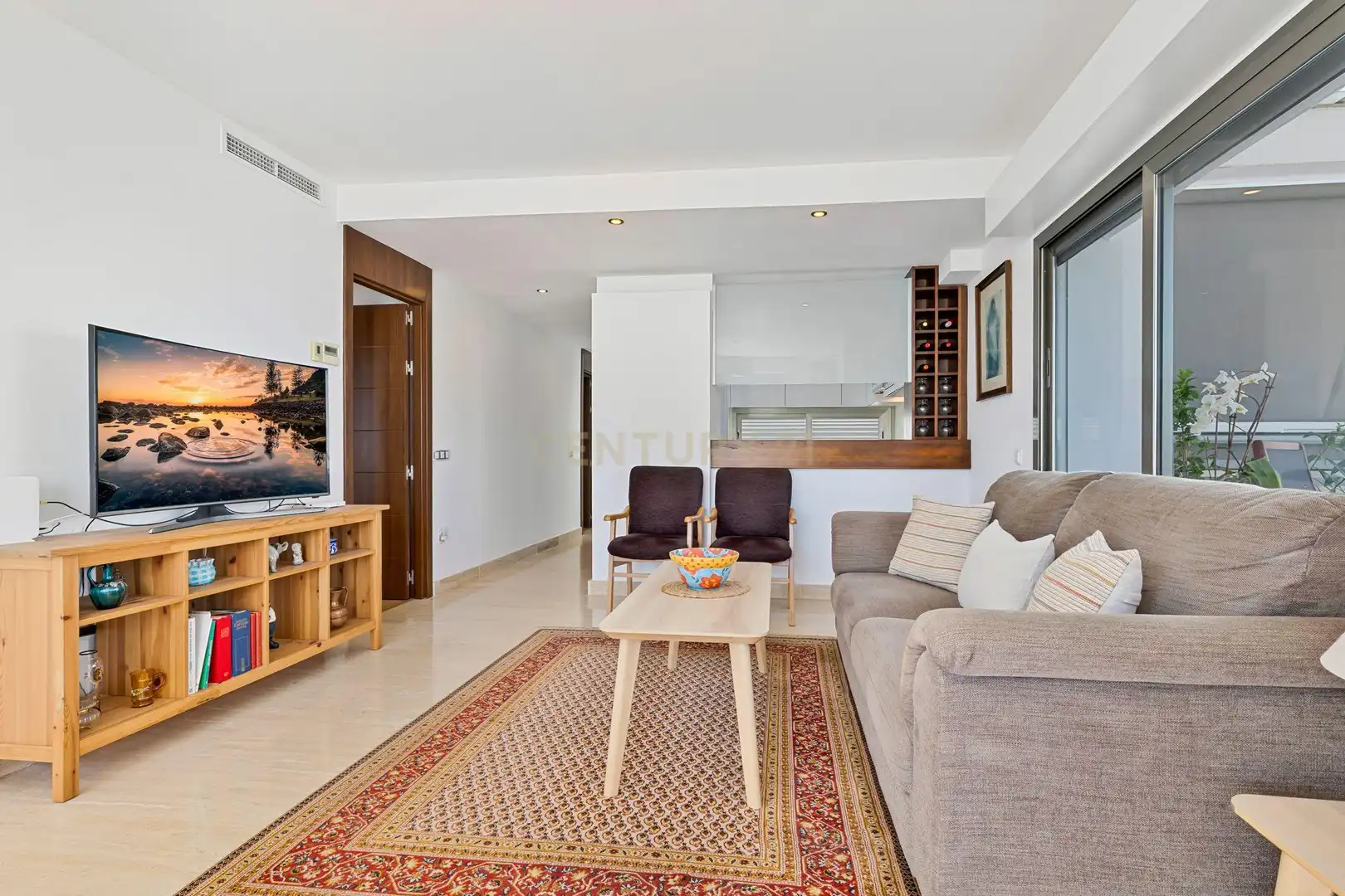 Living room of Apartments for sale in Mijas  with Air Conditioner and Swimming Pool