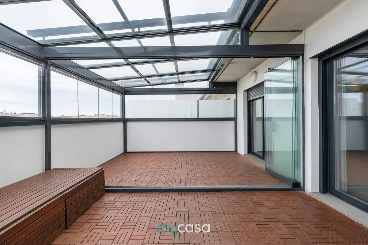 Terrassa de Pis en venda en Sant Adrià de Besòs amb Aire condicionat, Calefacció i Parquet