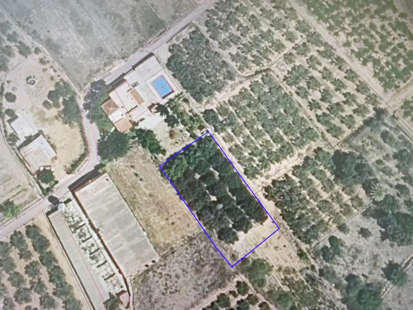 Terrain résidentiel à vendre à Chella