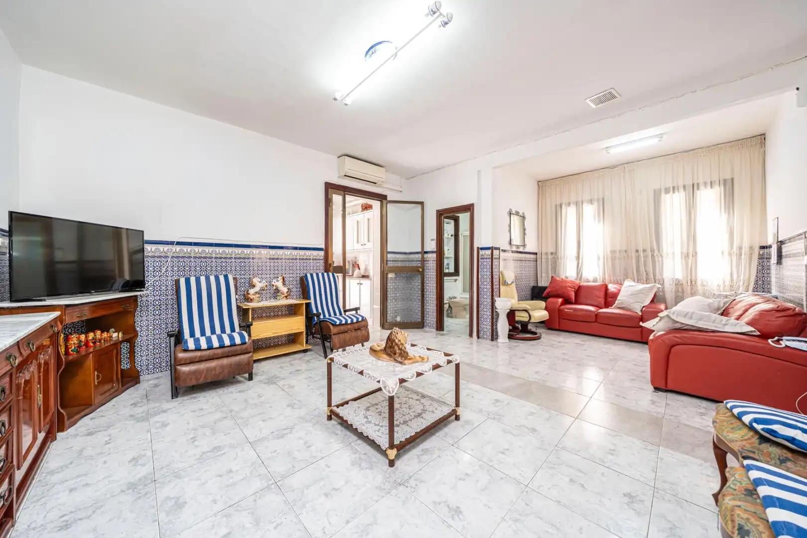 Sala d'estar de Planta baixa en venda en  Palma de Mallorca amb Aire condicionat, Calefacció i Terrassa