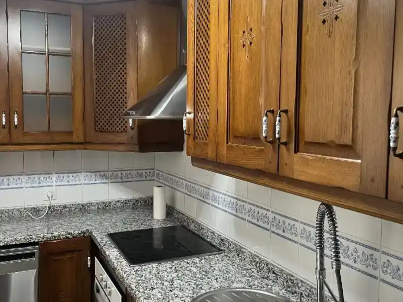Küche von Wohnung zur Miete in Mérida mit Klimaanlage, Parkett und Schwimmbad