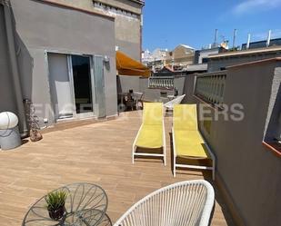 Terrace of Attic to rent in  Barcelona Capital  with Air Conditioner, Heating and Parquet flooring
