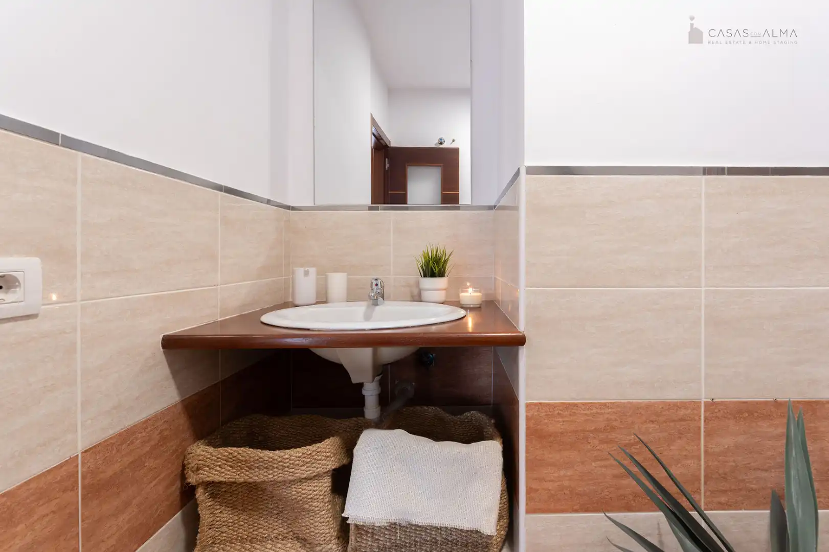Baño de Casa adosada en venta en Teror con Terraza, Horno y Lavadora