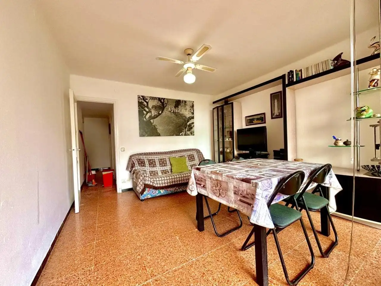 Sala de estar de Piso en venta en Santa Cristina d'Aro con Terraza