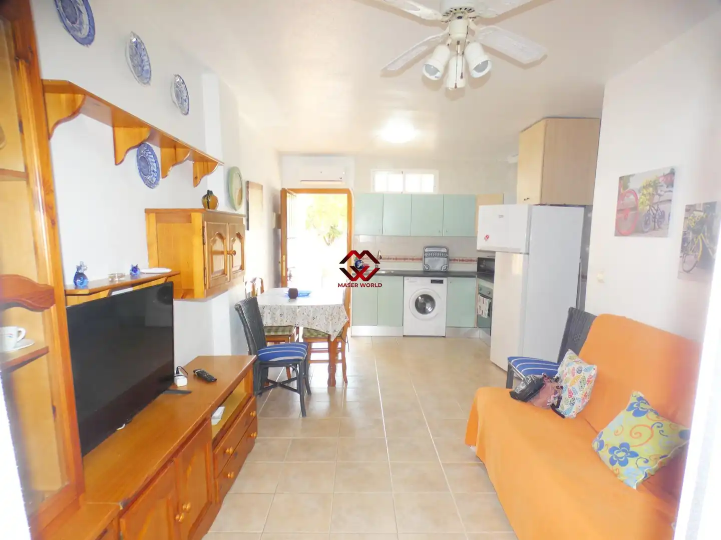 Cocina de Planta baja en venta en Mazarrón con Jardín privado, Terraza y Trastero