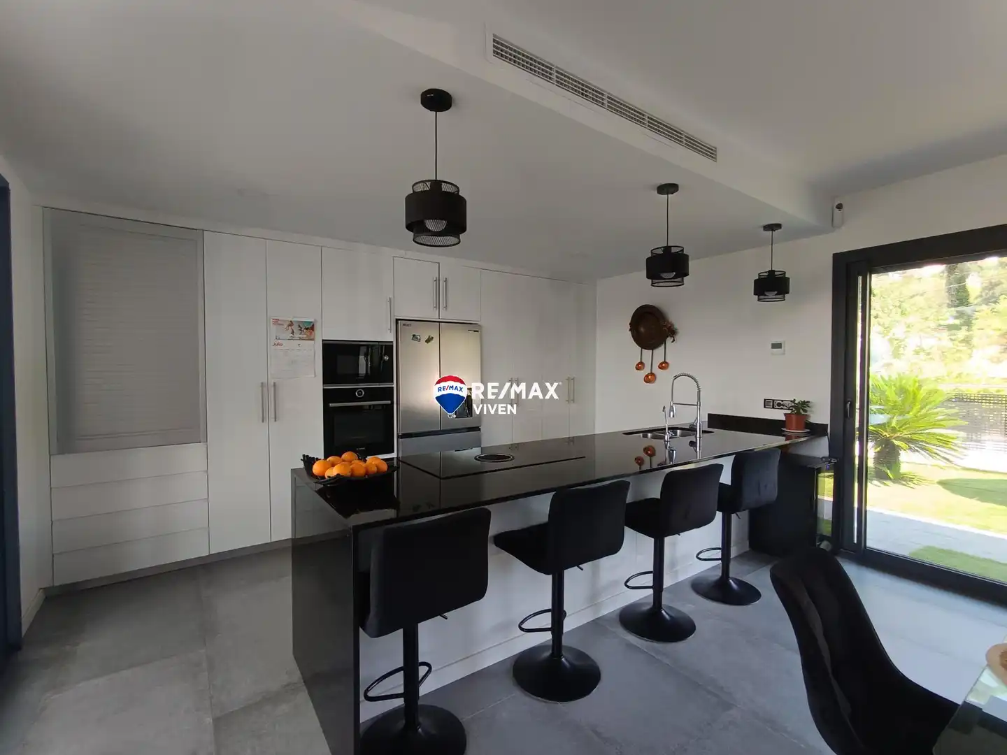 Cocina de Casa o chalet en venta en Caldes de Montbui con Calefacción, Jardín privado y Terraza