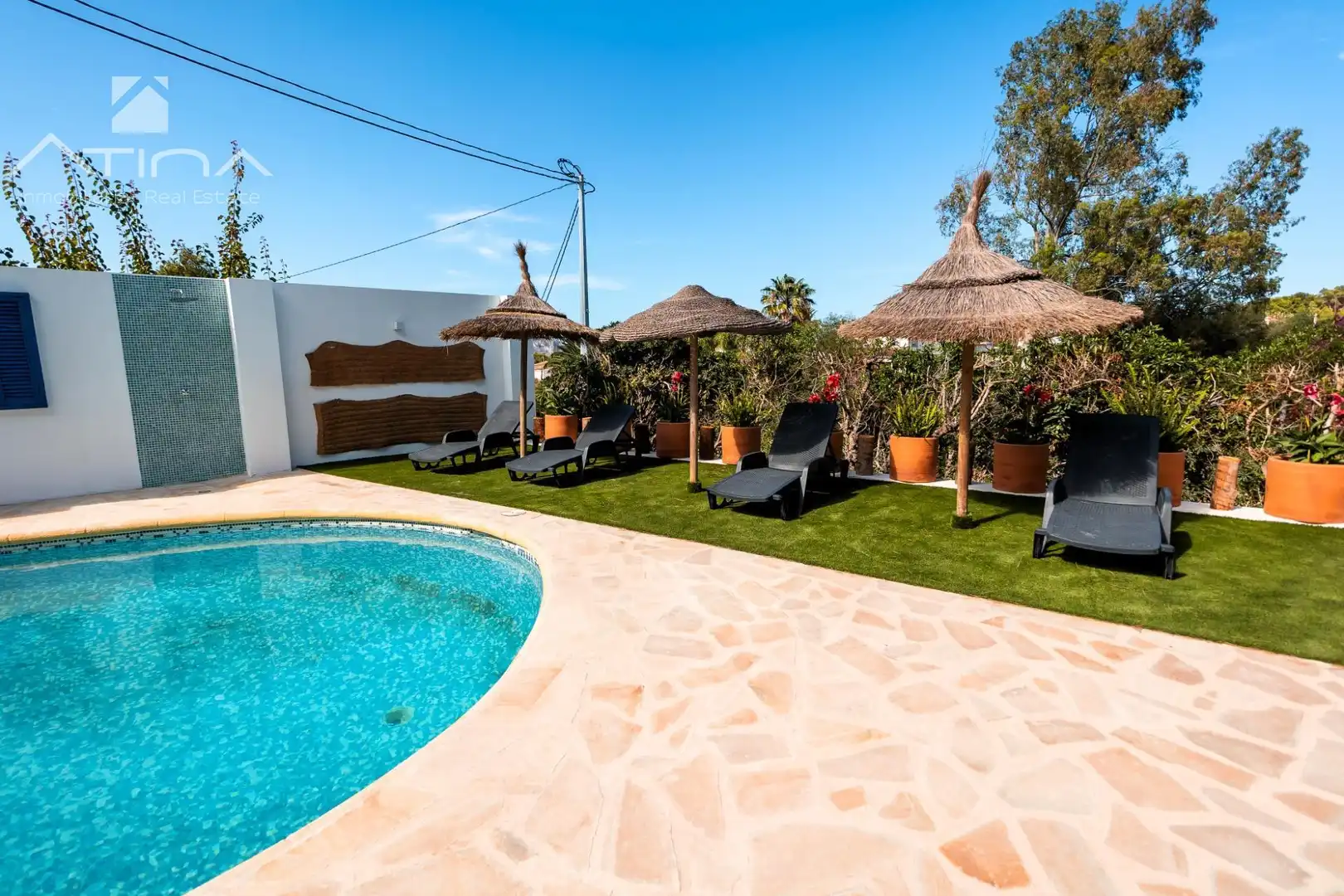 Swimming pool of Houses for sale in Jávea / Xàbia  with Air Conditioner, Private garden and Terrace