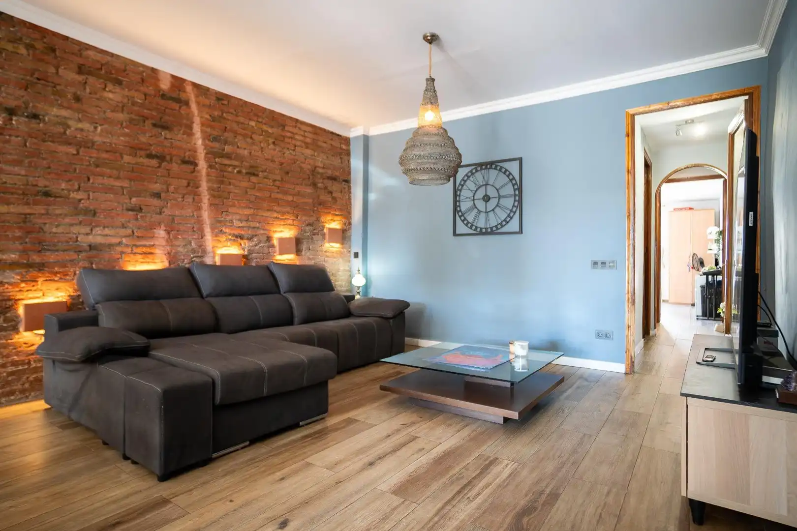 Sala de estar de Casa o chalet en venta en Terrassa con Terraza, Trastero y Balcón