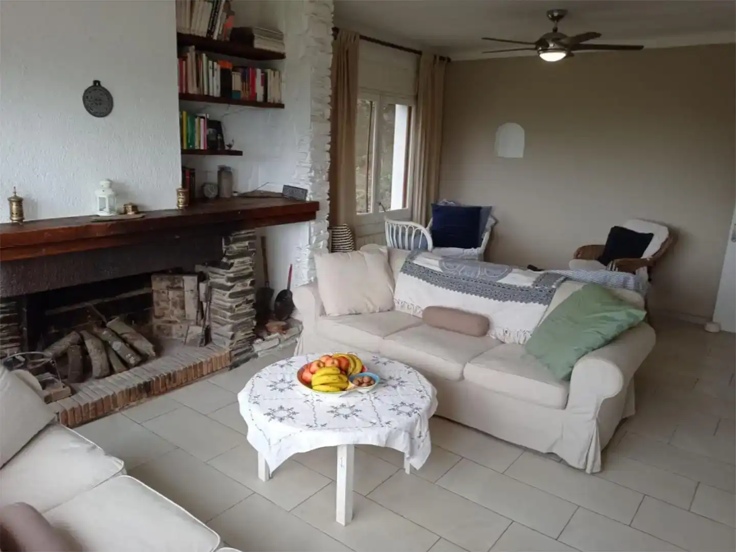 Sala de estar de Casa o chalet en venta en Fogars de Montclús con Amueblado