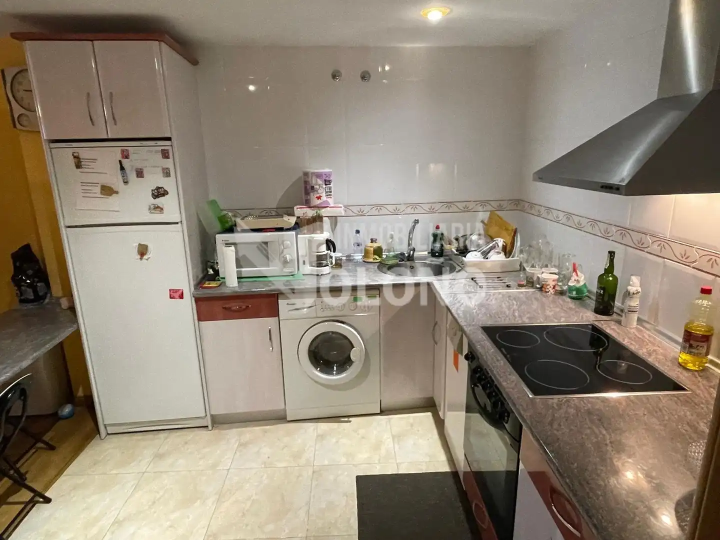 Cocina de Apartamento en venta en Leiva con Calefacción, Parquet y Amueblado