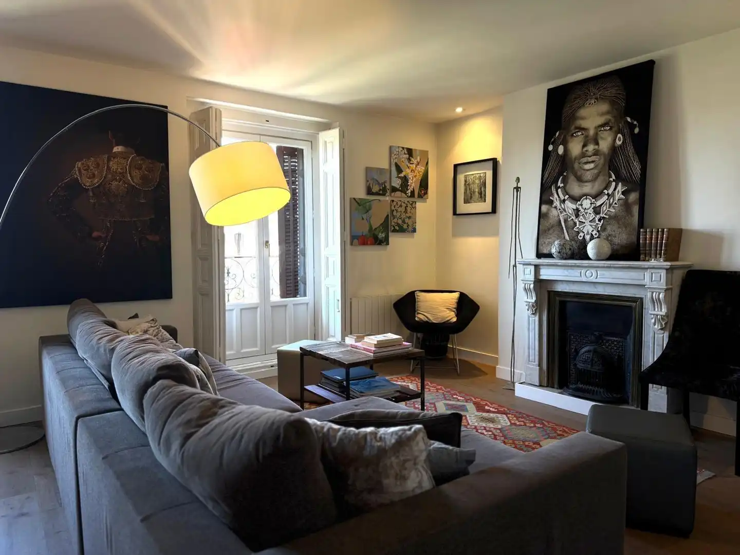 Living room of Duplexes for sale in Madrid  with Air Conditioner, Heating and Storage room