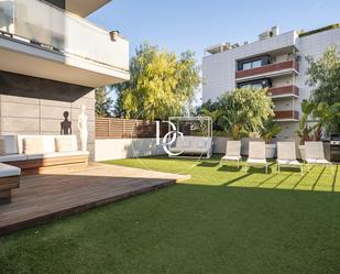 Terrace of Flat for sale in Sitges  with Air Conditioner, Heating and Private garden