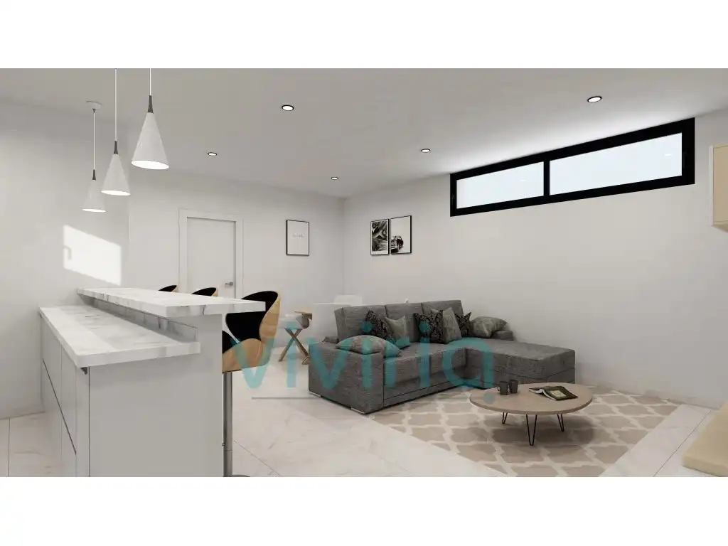 Sala d'estar de Casa o xalet en venda en La Nucia amb Jardí privat