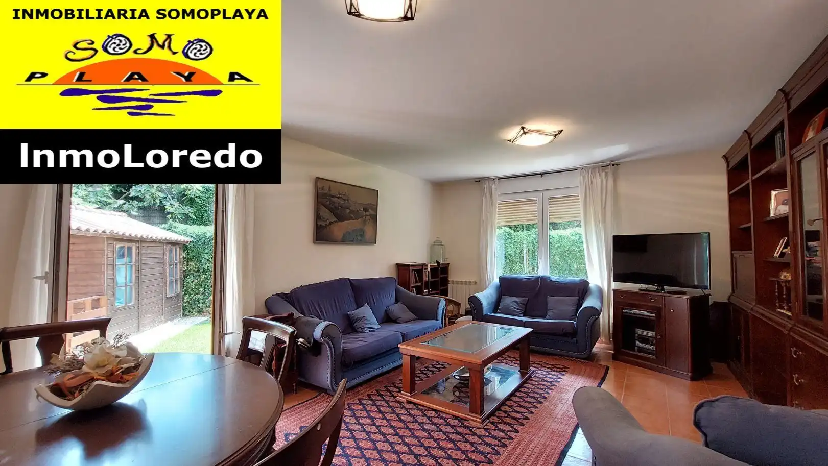 Sala d'estar de Casa o xalet en venda en Ribamontán al Mar amb Calefacció, Jardí privat i Terrassa