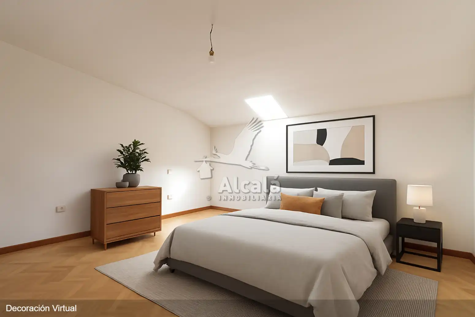 Habitación de Casa adosada en venta en Villalbilla con Aire acondicionado, Calefacción y Parquet