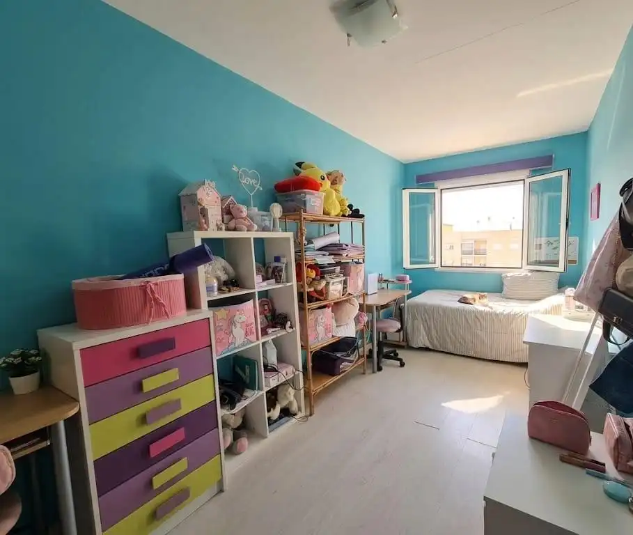 Bedroom of Houses for sale in Plasencia  with Air Conditioner