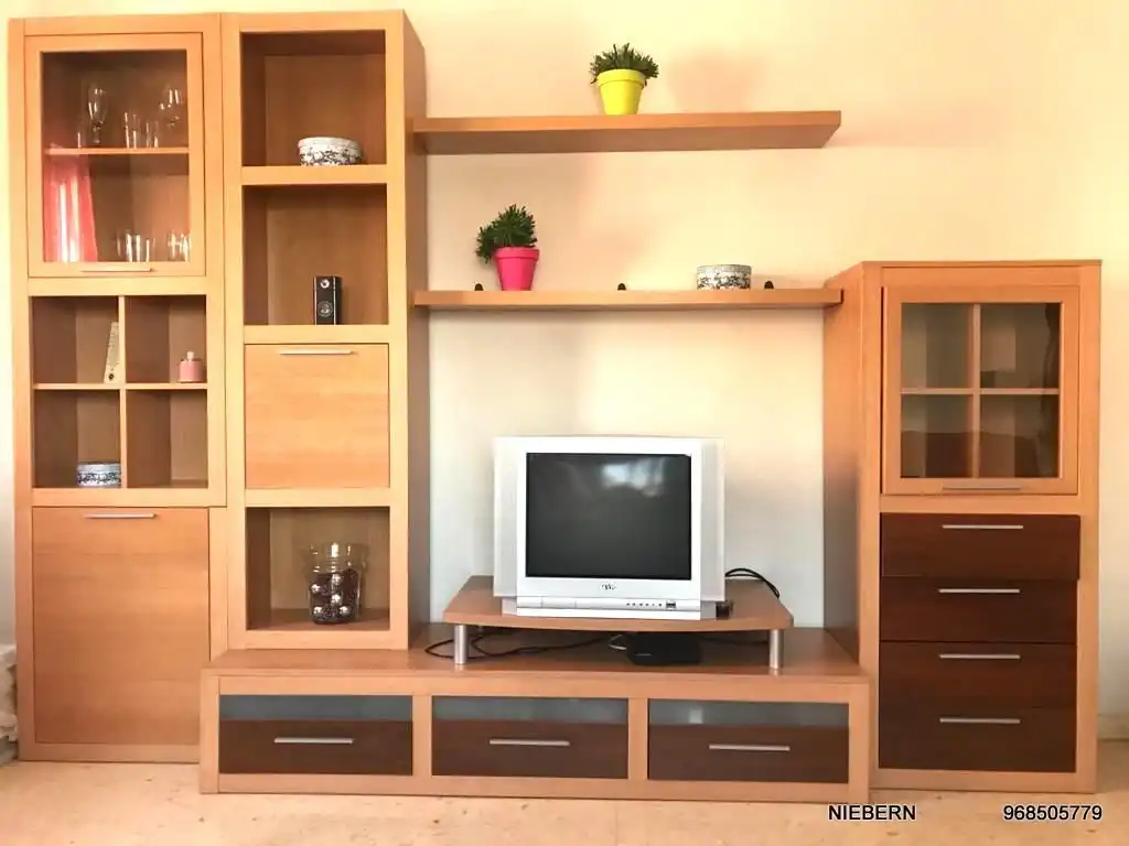 Wohnzimmer von Wohnung zur Miete in Cartagena mit Klimaanlage, Möbliert und Ofen