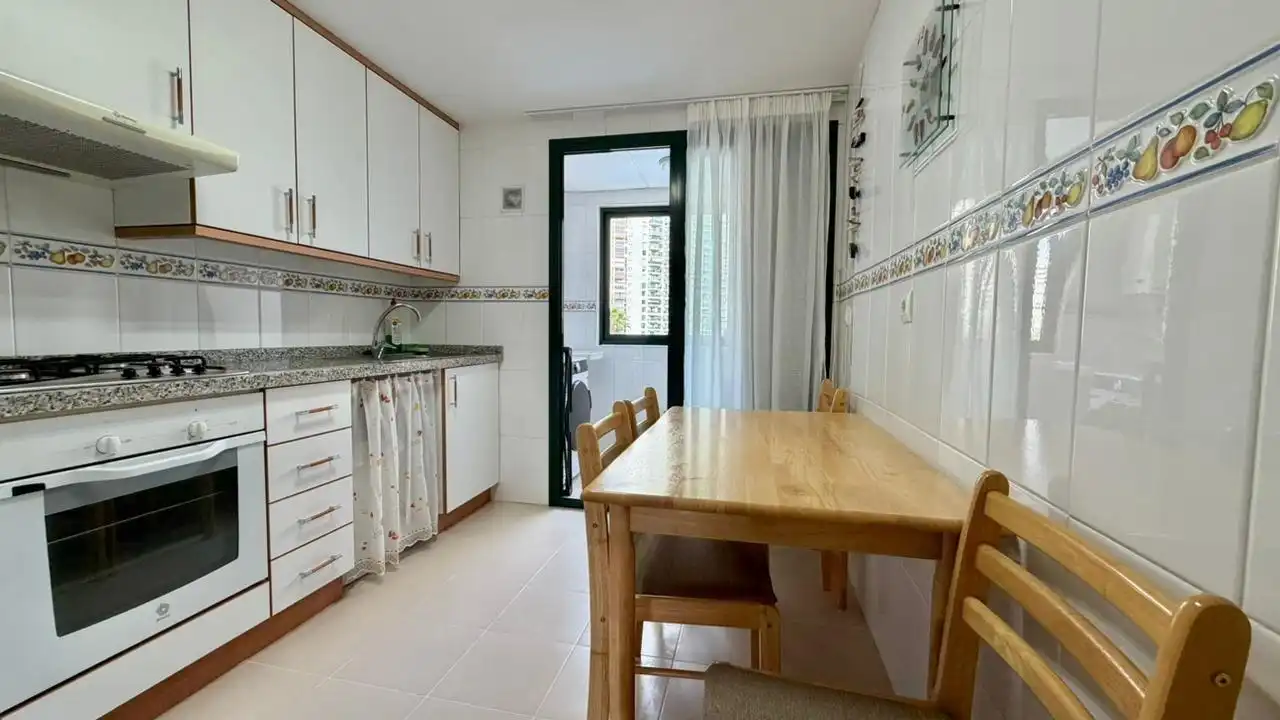 Kitchen of Apartments for rent in Villajoyosa / La Vila Joiosa  with Heating