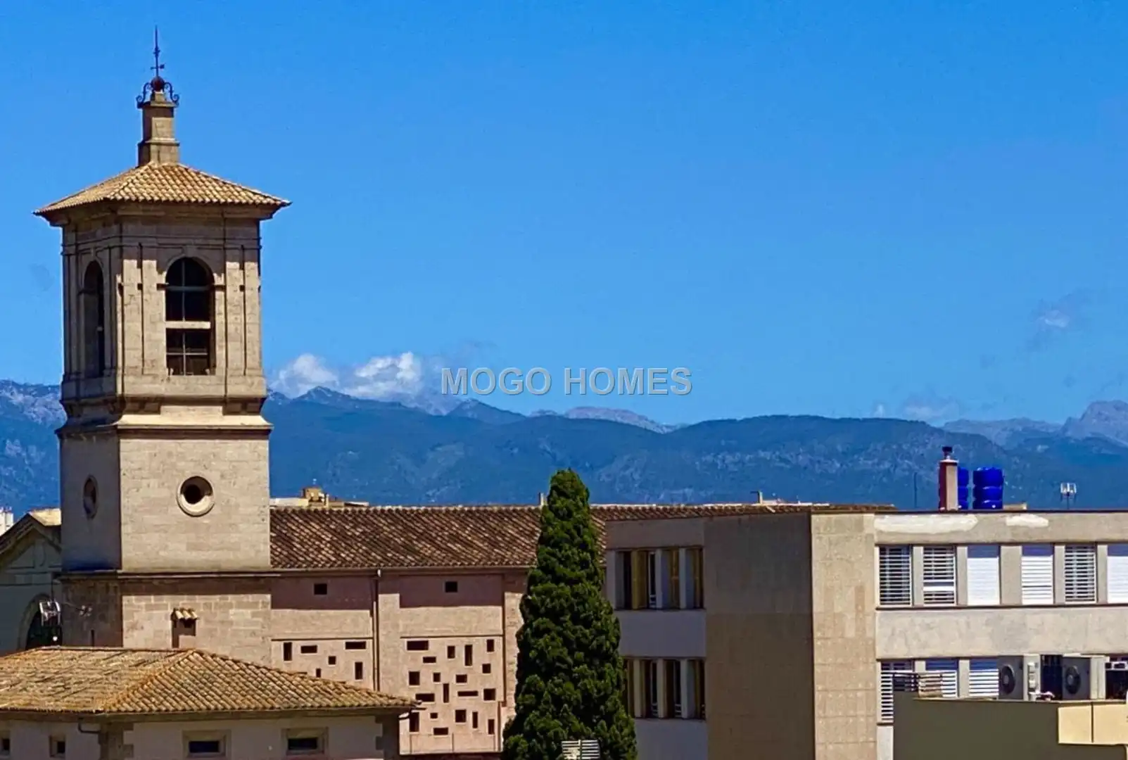 Exterior view of Attic for sale in  Palma de Mallorca  with Air Conditioner, Parquet flooring and Terrace