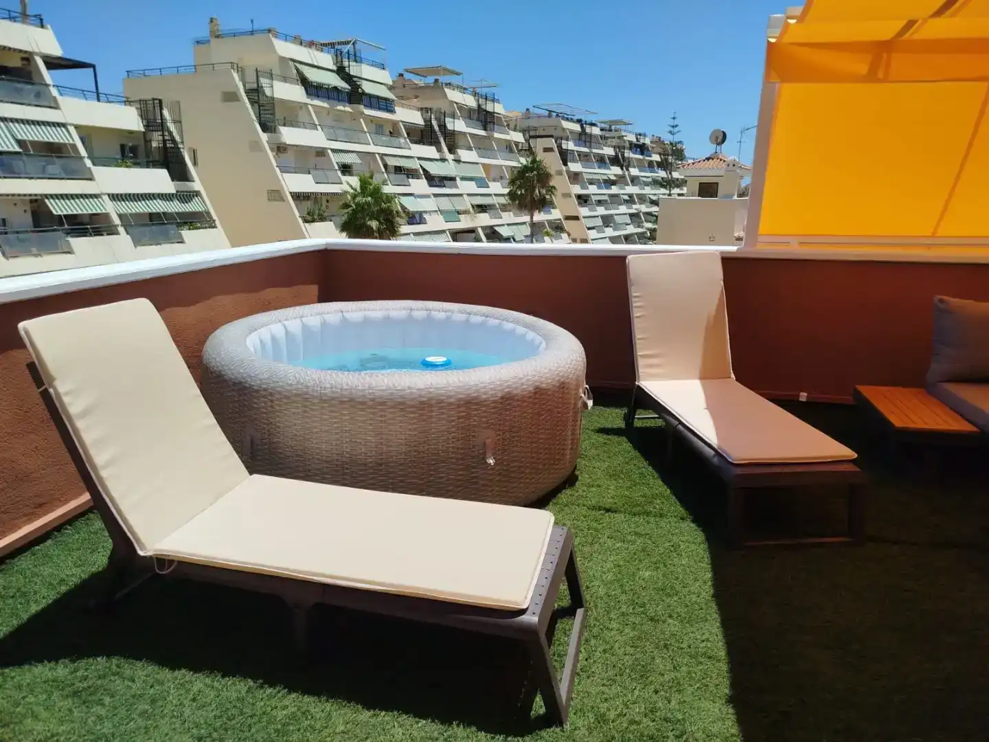 Terraza de Piso en venta en Benalmádena con Aire acondicionado, Terraza y Piscina