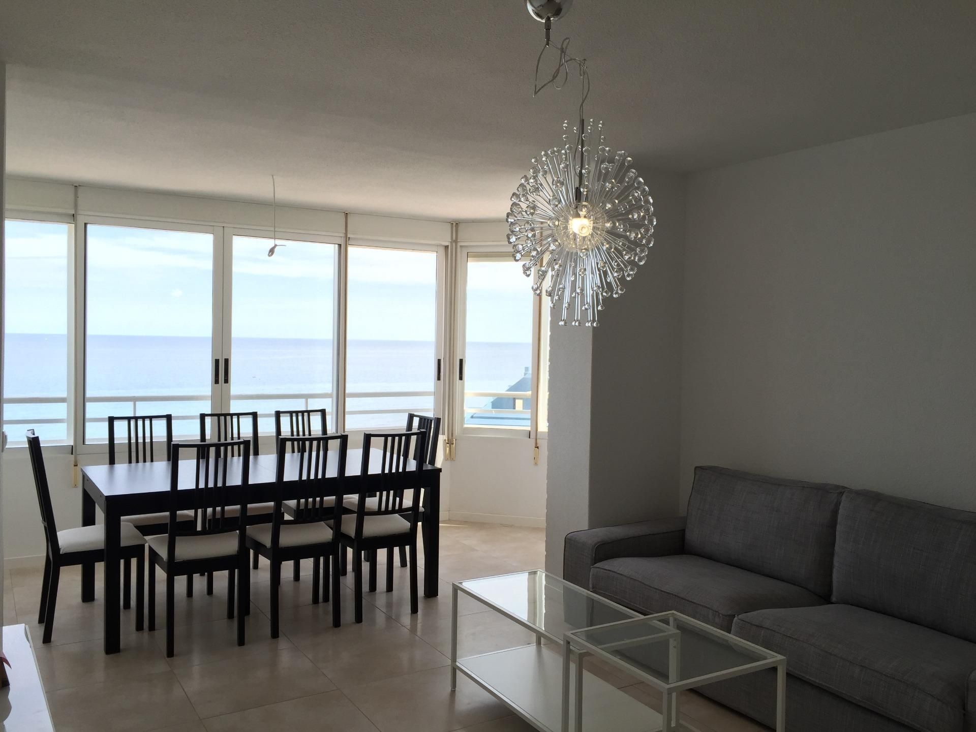 Living room of Apartment to rent in El Campello  with Community pool