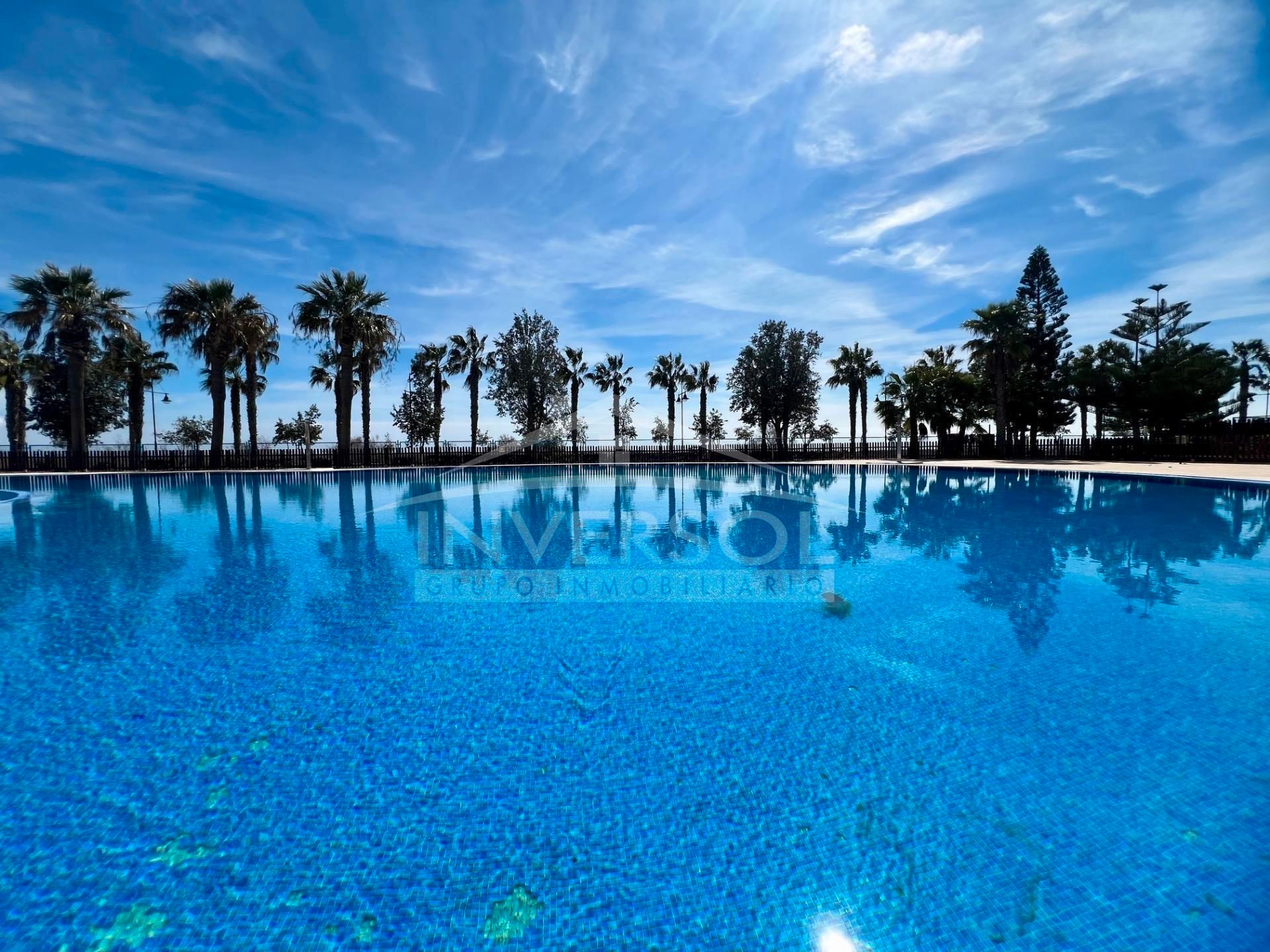 Swimming pool of Flat for sale in El Ejido  with Terrace, Storage room and Furnished
