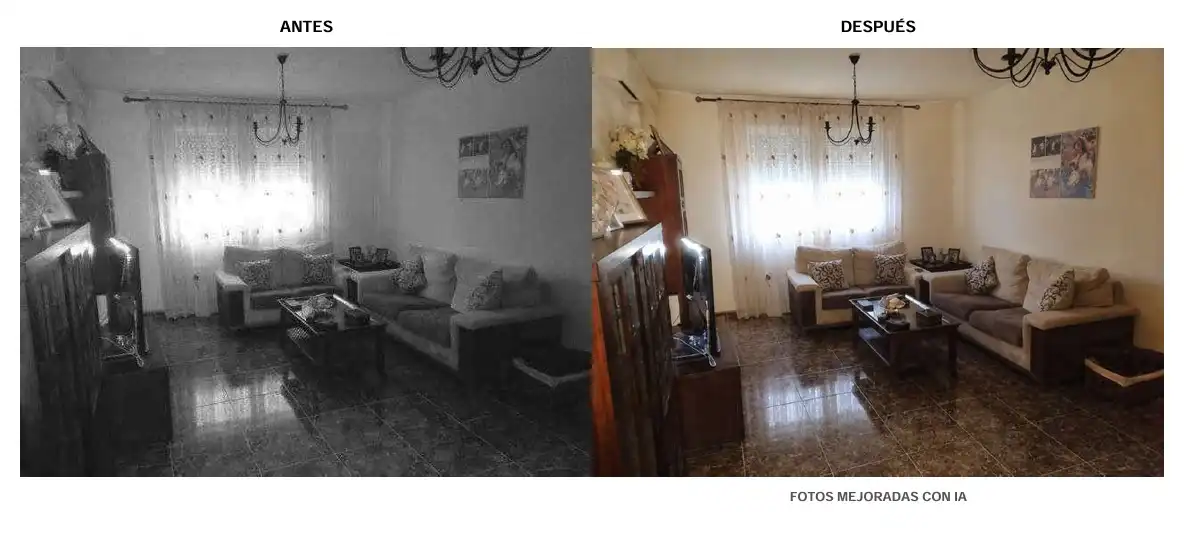 Sala d'estar de Casa adosada en venda en Roquetas de Mar amb Terrassa, Traster i Moblat