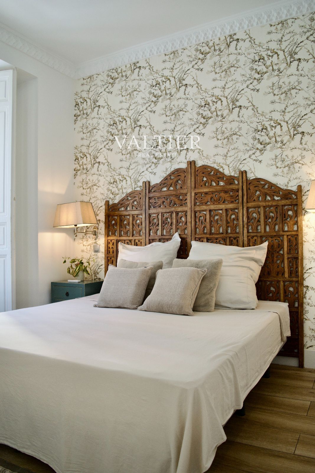 Bedroom of Flat for rent in  Madrid Capital  with Air Conditioner, Terrace and Furnished