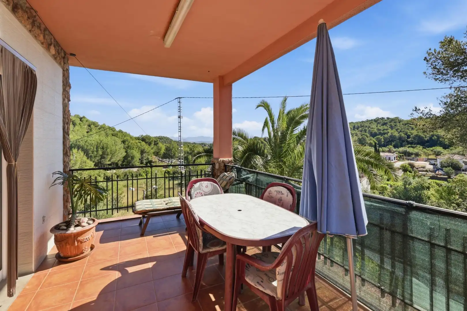 Terraza de Casa o chalet en venta en Vilamarxant con Aire acondicionado, Calefacción y Jardín privado