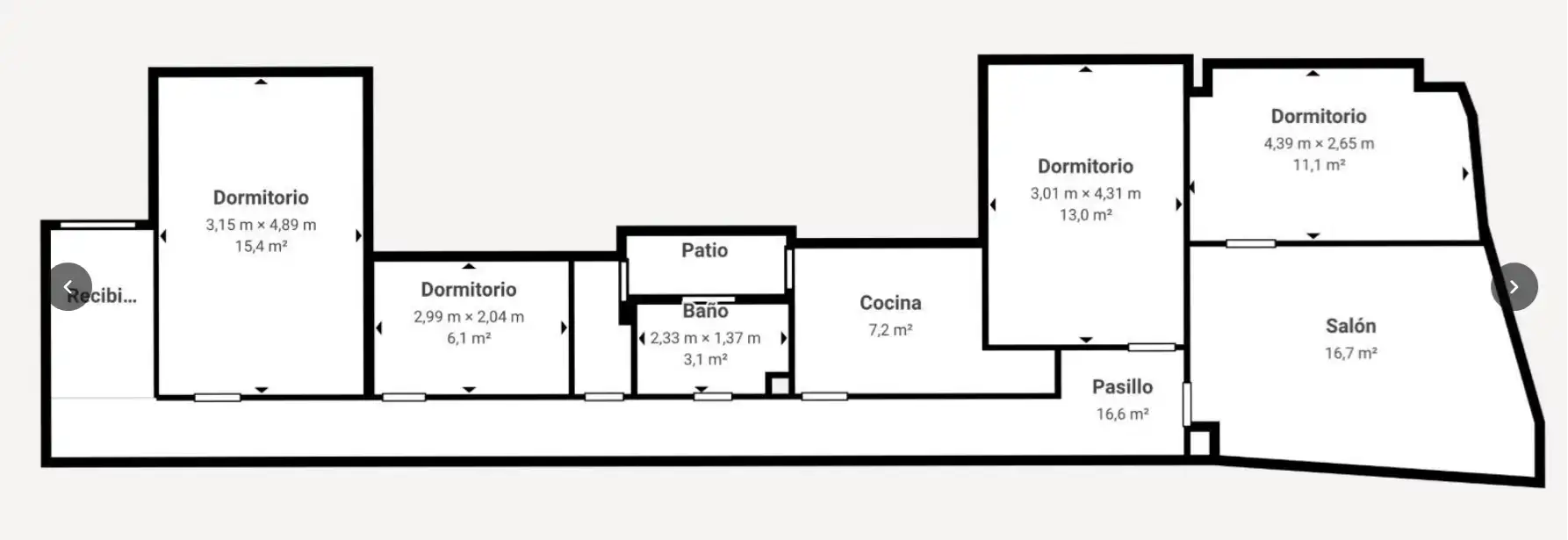 Wohnung zum Verkauf in Avda de Madrid - Pº de la Estación, imagen 4
