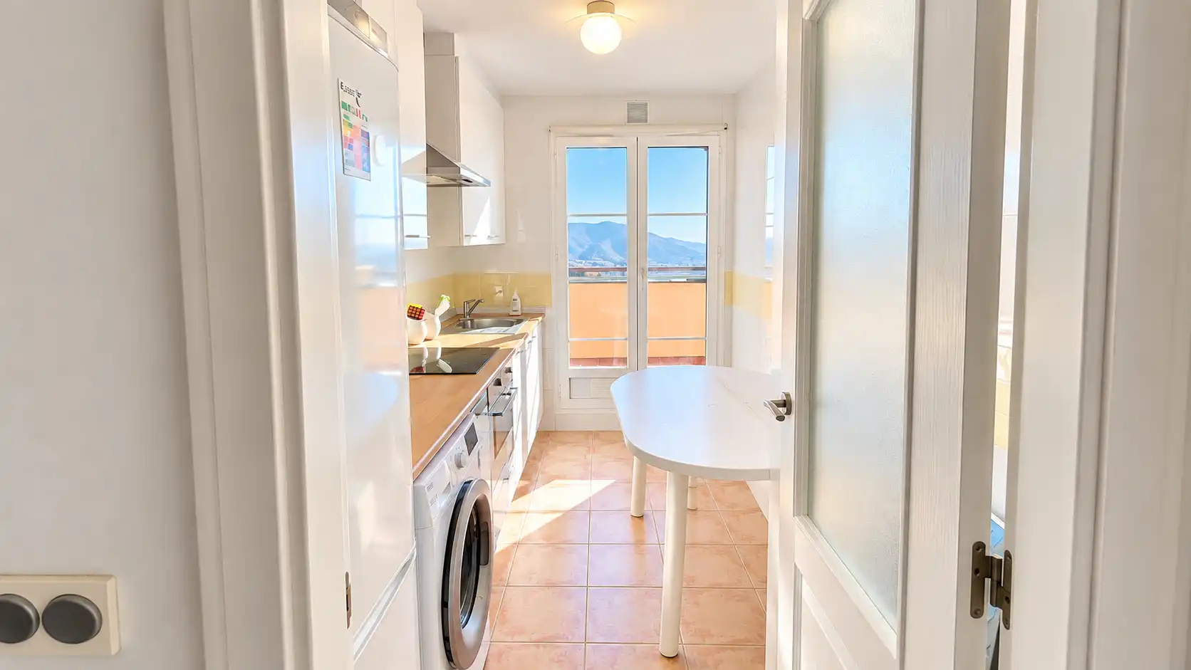 Cocina de Ático en venta en La Cala del Moral