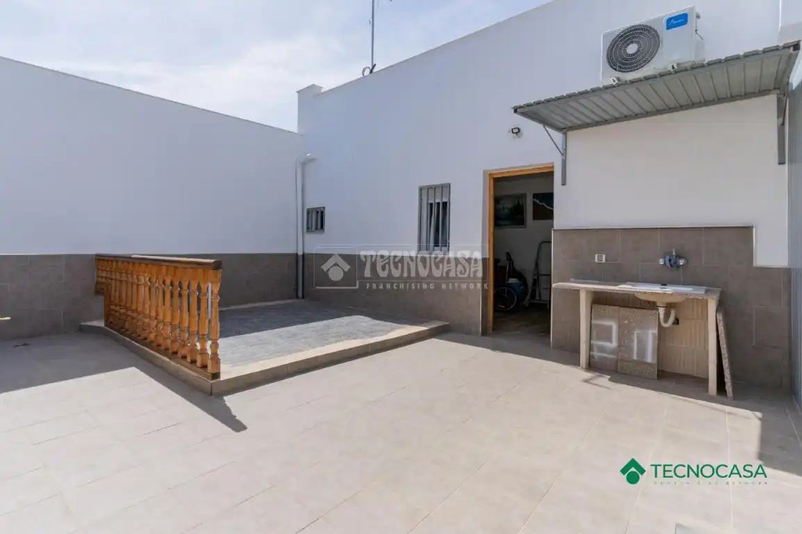 Terraza de Casa adosada en venta en Vícar con Aire acondicionado y Trastero