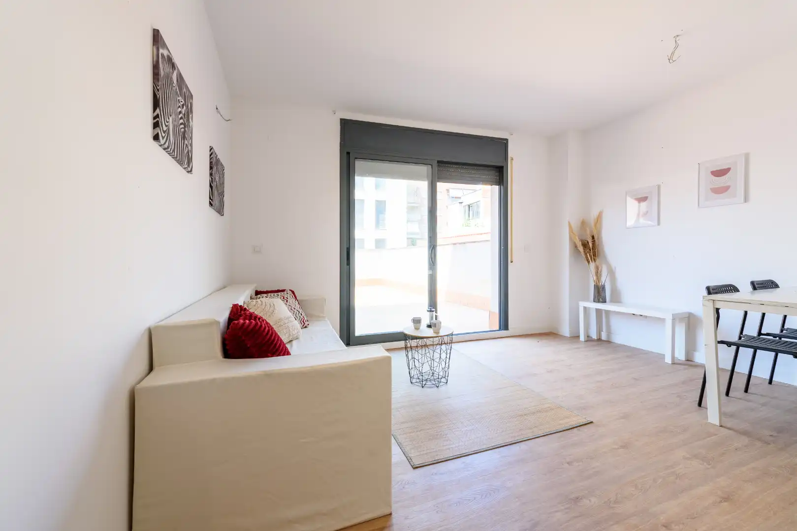 Sala de estar de Piso en venta en La Pobla de Mafumet con Aire acondicionado, Calefacción y Terraza