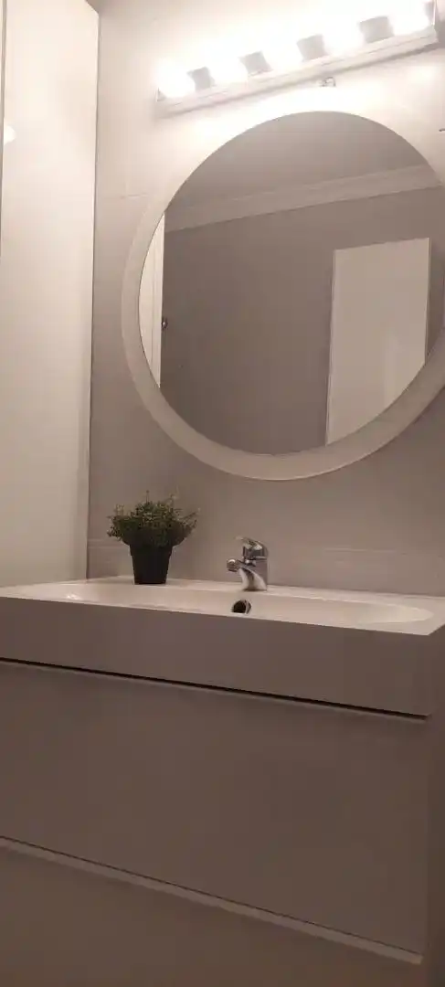Bathroom of Flat for sale in Mogán  with Air Conditioner, Private garden and Swimming Pool