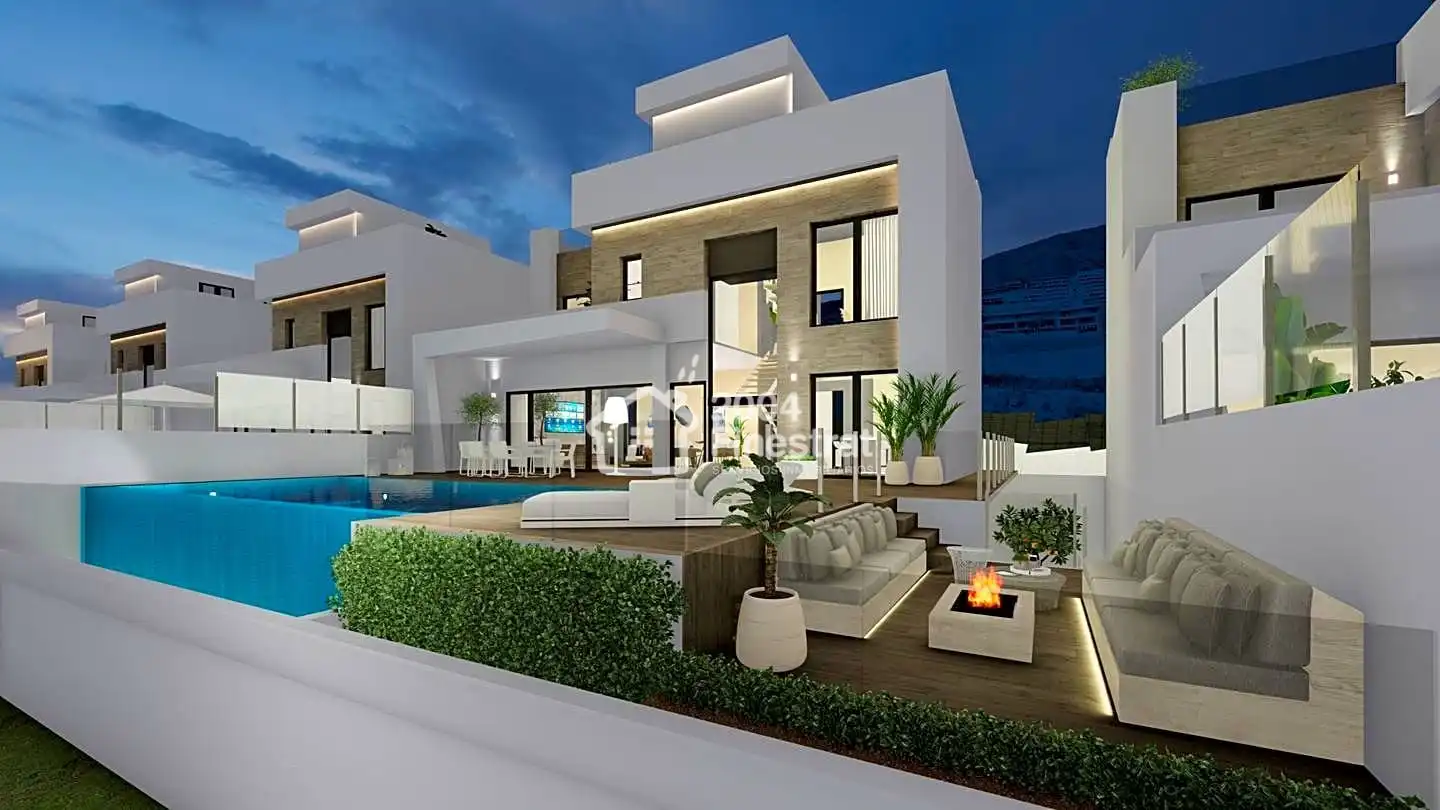 Vista exterior de Casa o chalet en venta en Balcón de Finestrat - Terra Marina